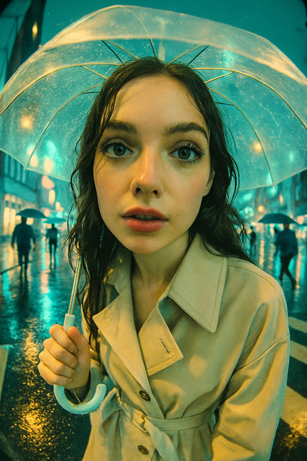 Stable Diffusion prompt: A stylish young Caucasian ultra cutest woman in a ...