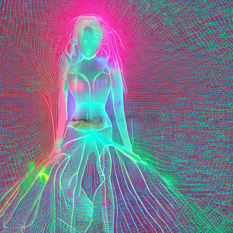 Stable Diffusion prompt: Ultra detailed illustration of the light silhouett...