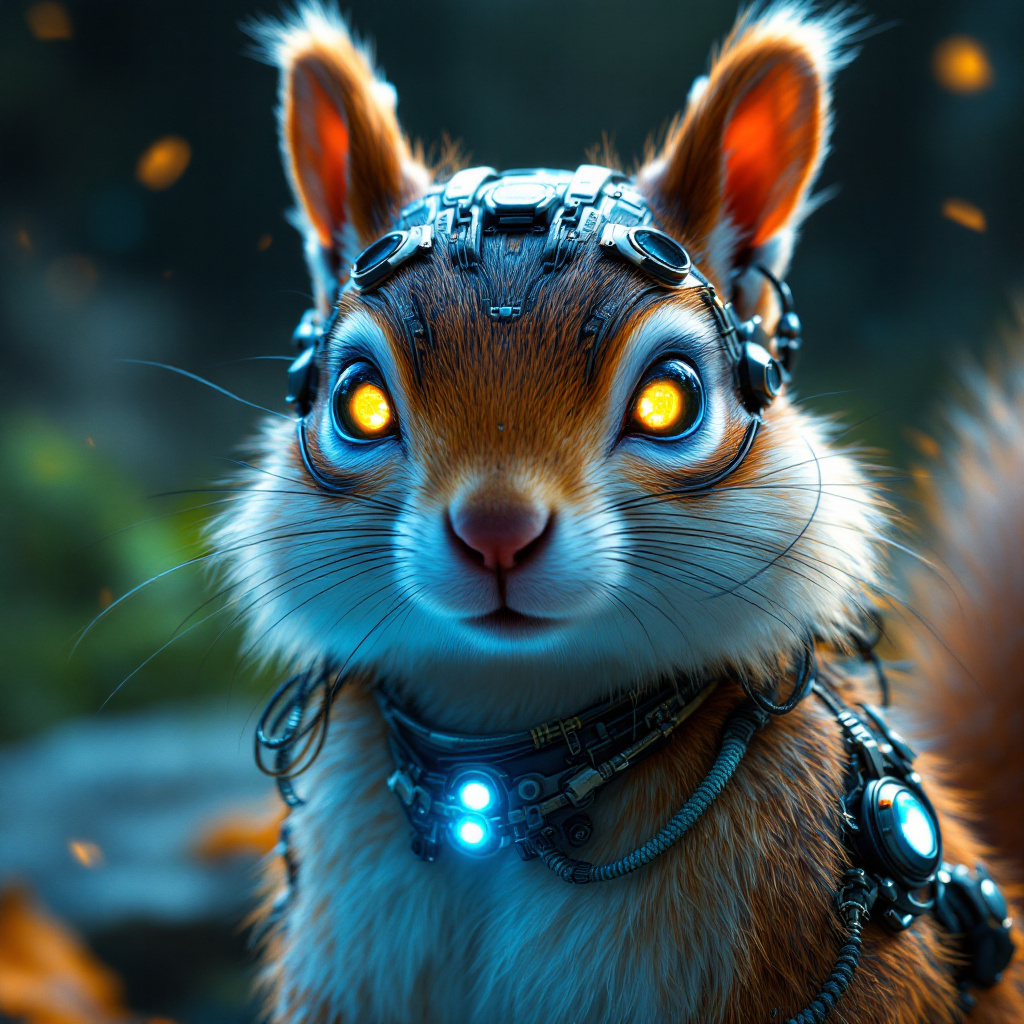 FLUX prompt: A photorealistic Oversized features: Exaggeratedly...
