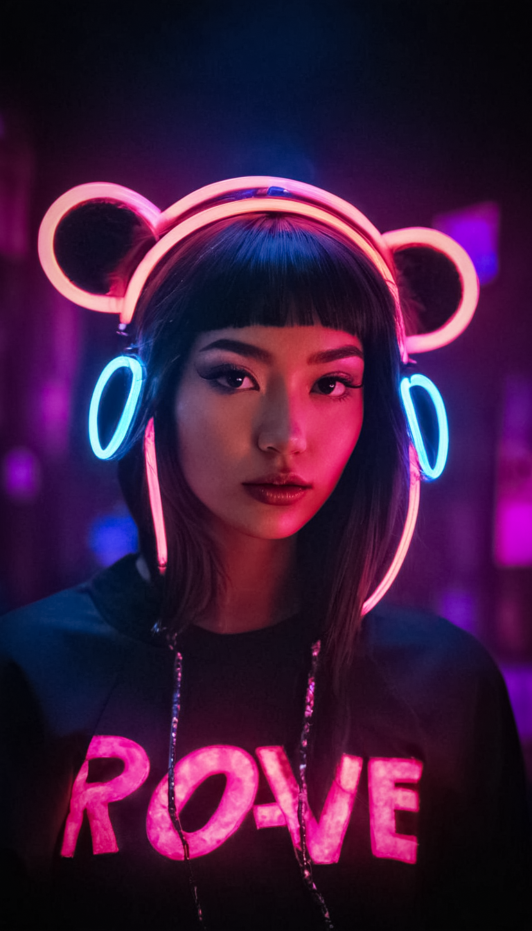 Stable Diffusion prompt: fashion editorial, a beautiful blackhaired asian w...