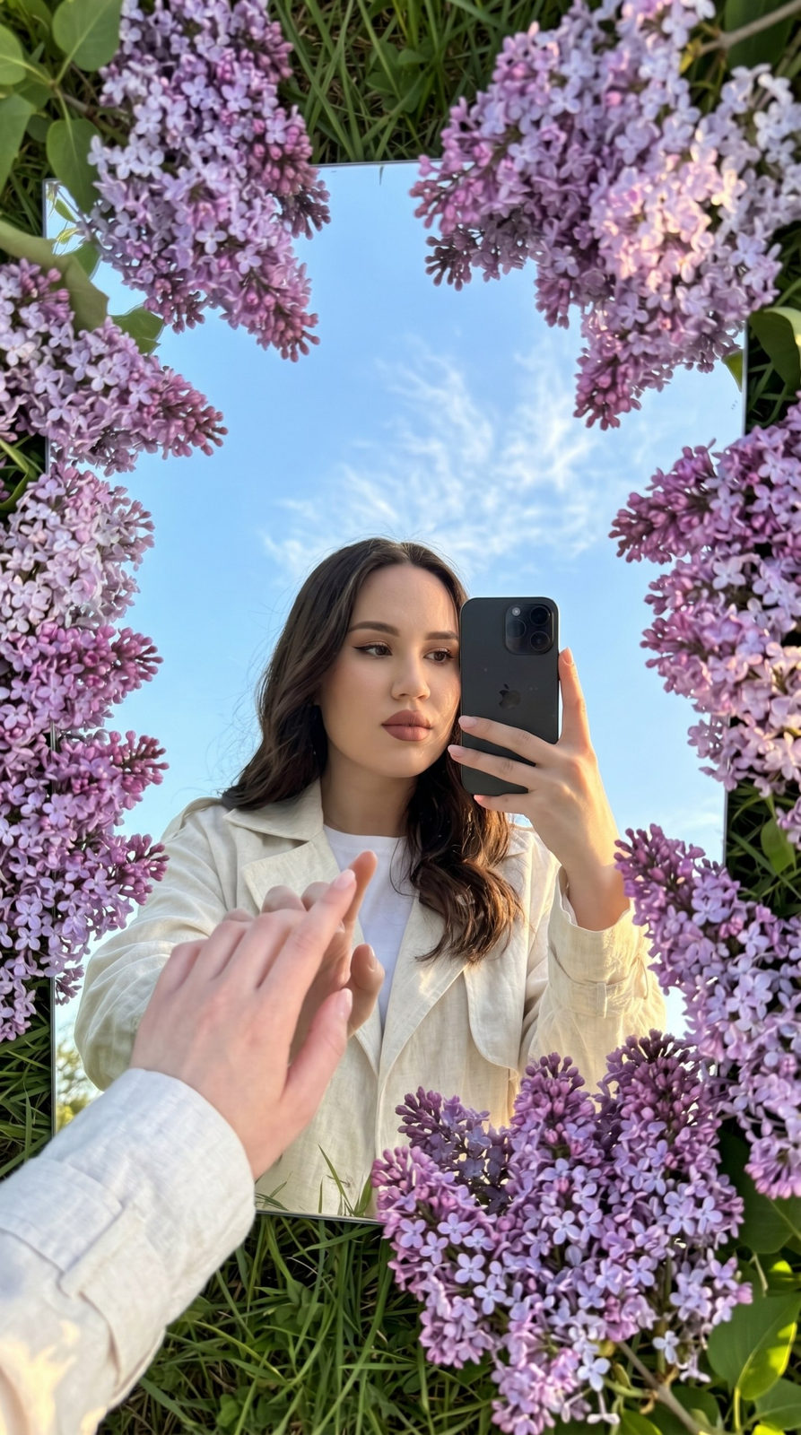 Lilac Mirror Grace