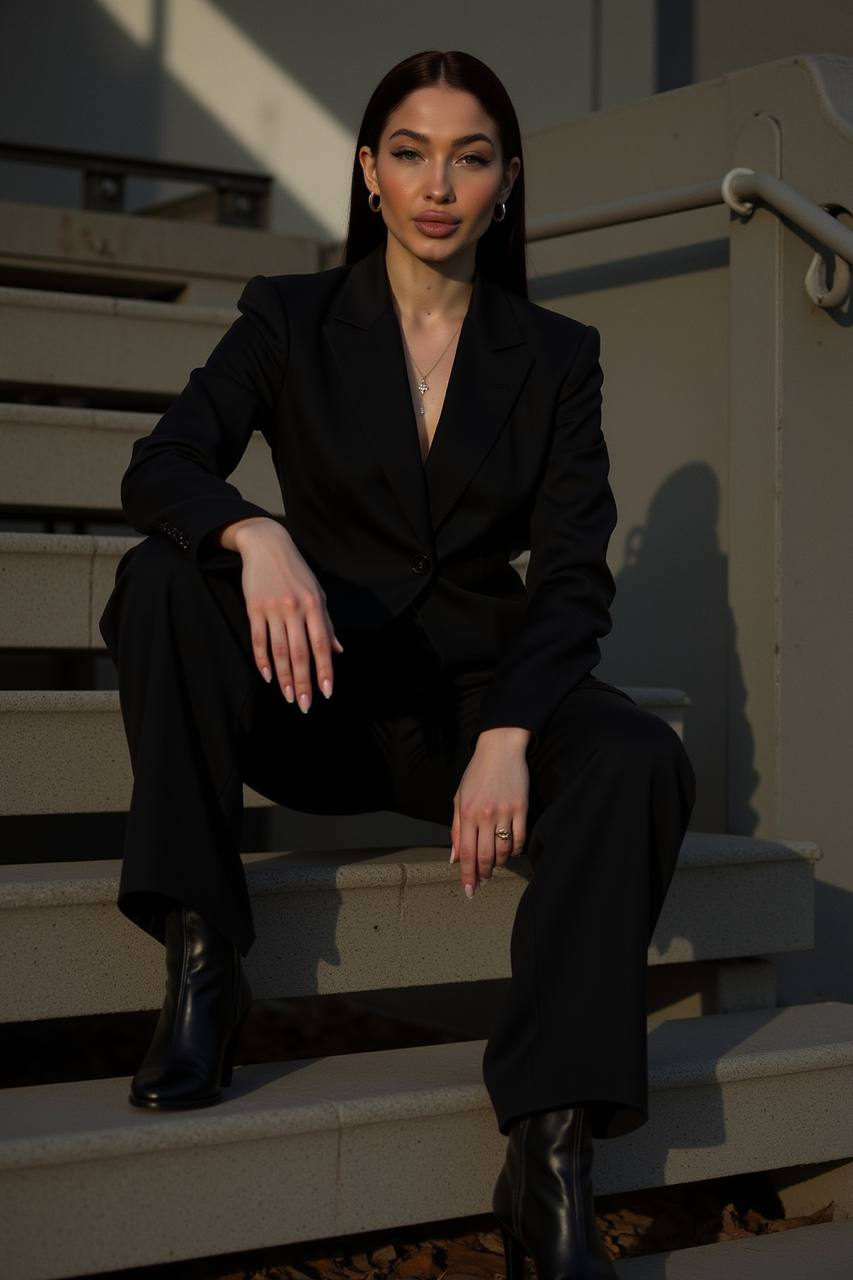 Prada Stairwell Drama