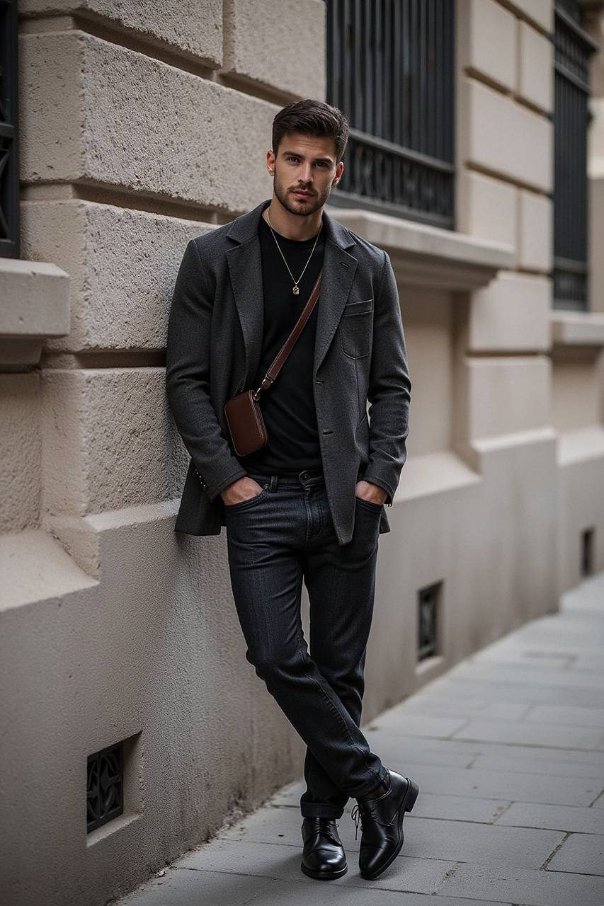 Urban Monochrome Elegance