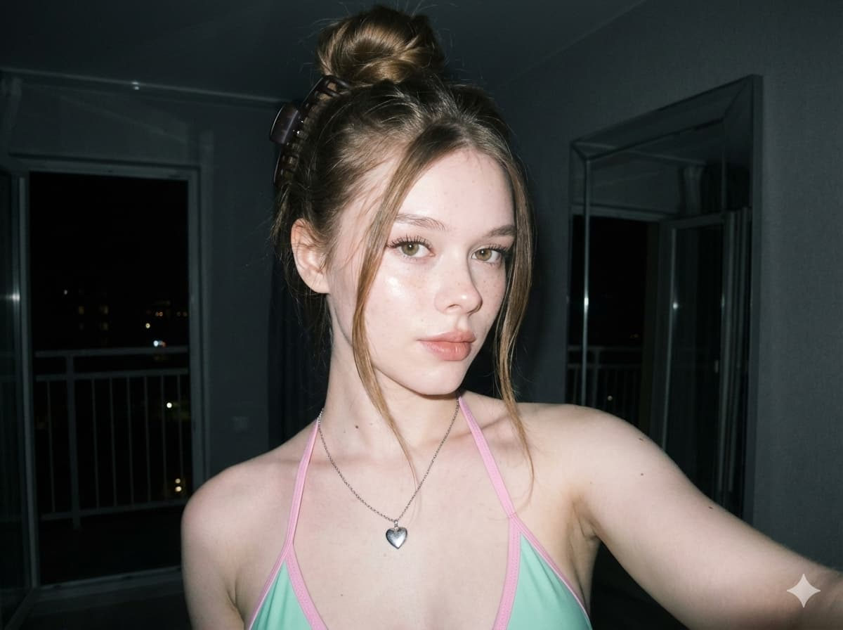 Warm flash reflections
