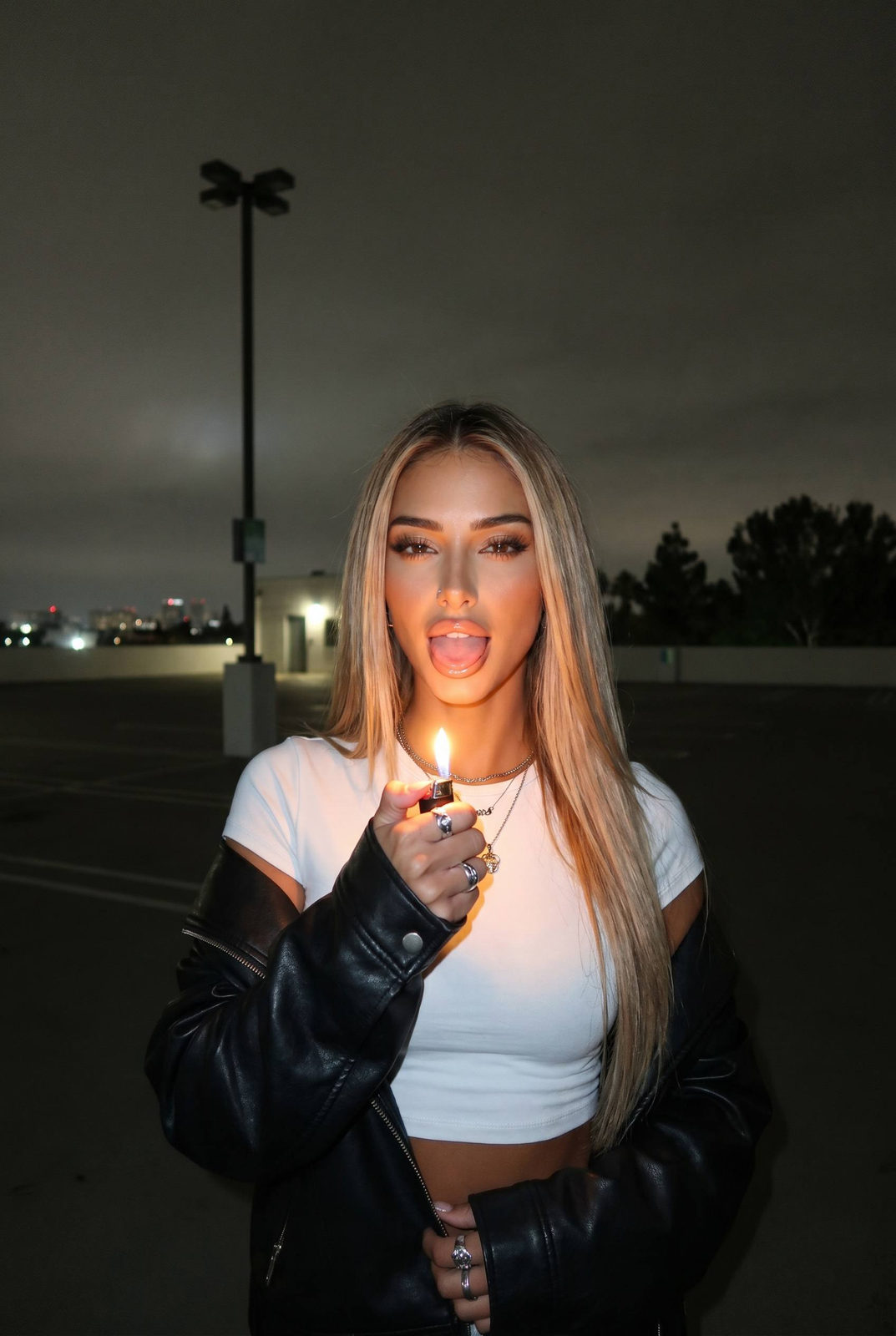 Midnight Flame Glow
