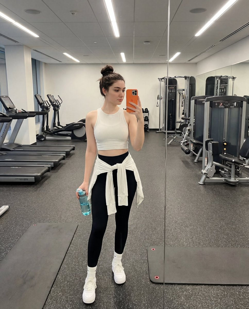 Gym Mirror Selfie