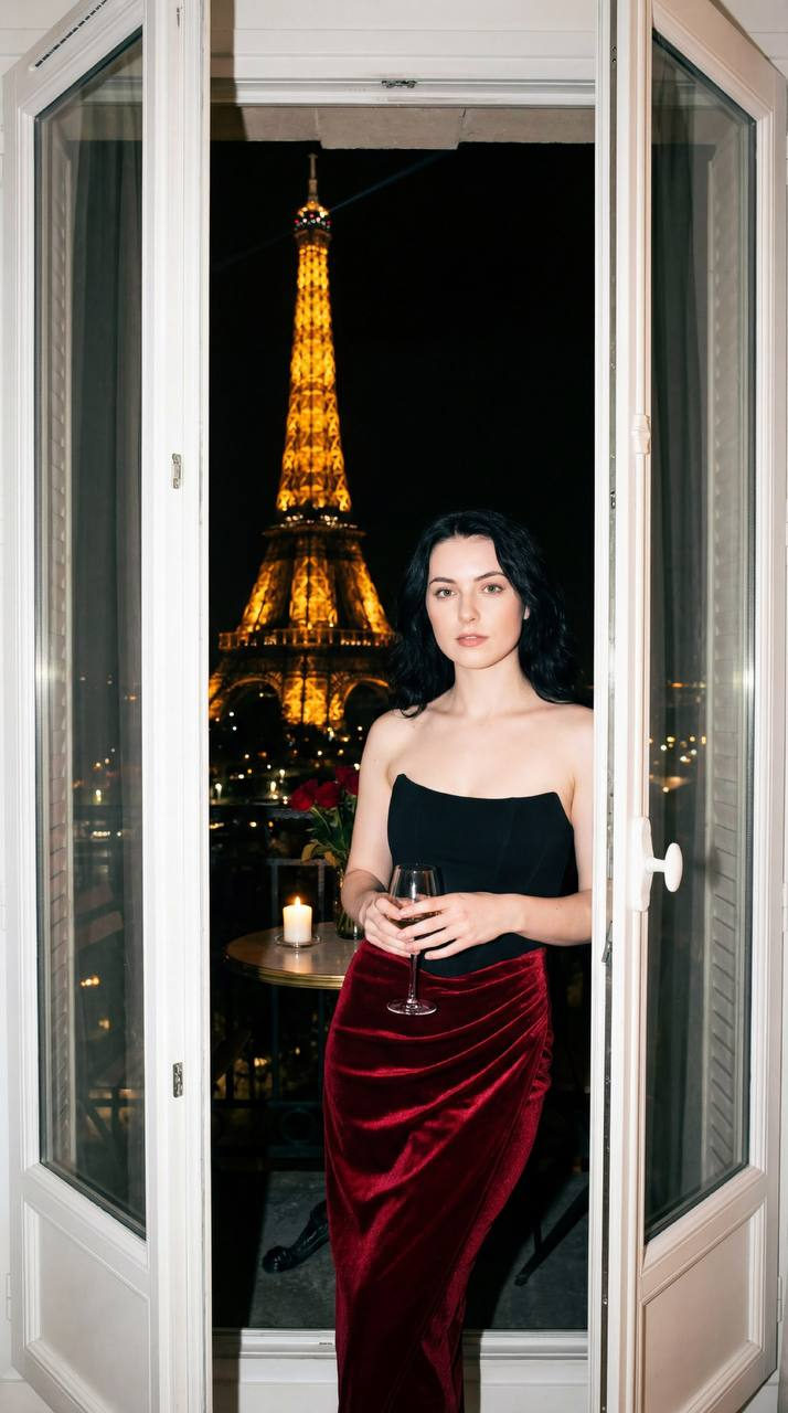 Midnight Parisian Elegance