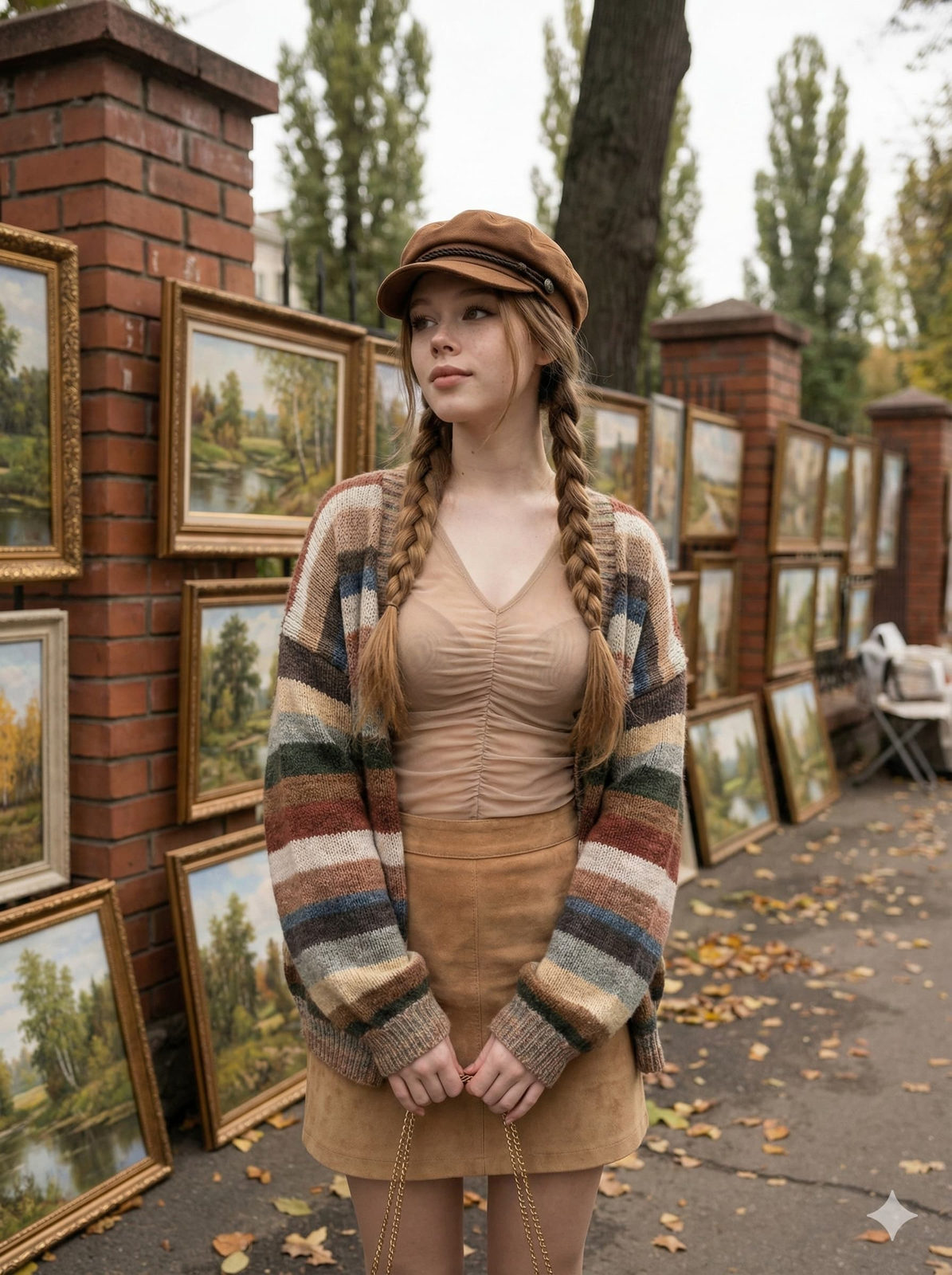 Newsboy Cap Art Market