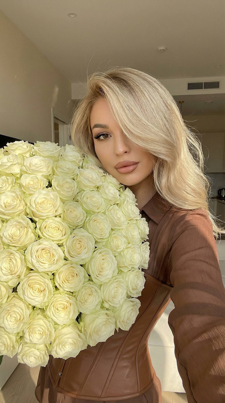 Sunlit Floral Grace
