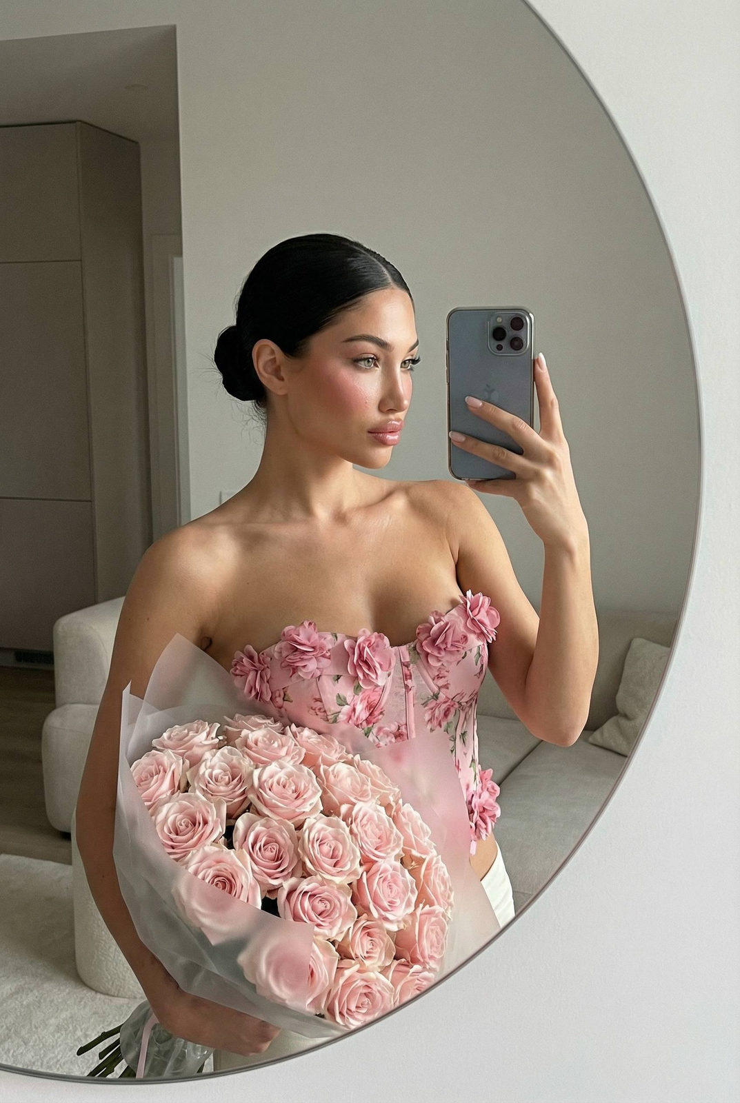 Rosy Mirror Reflection