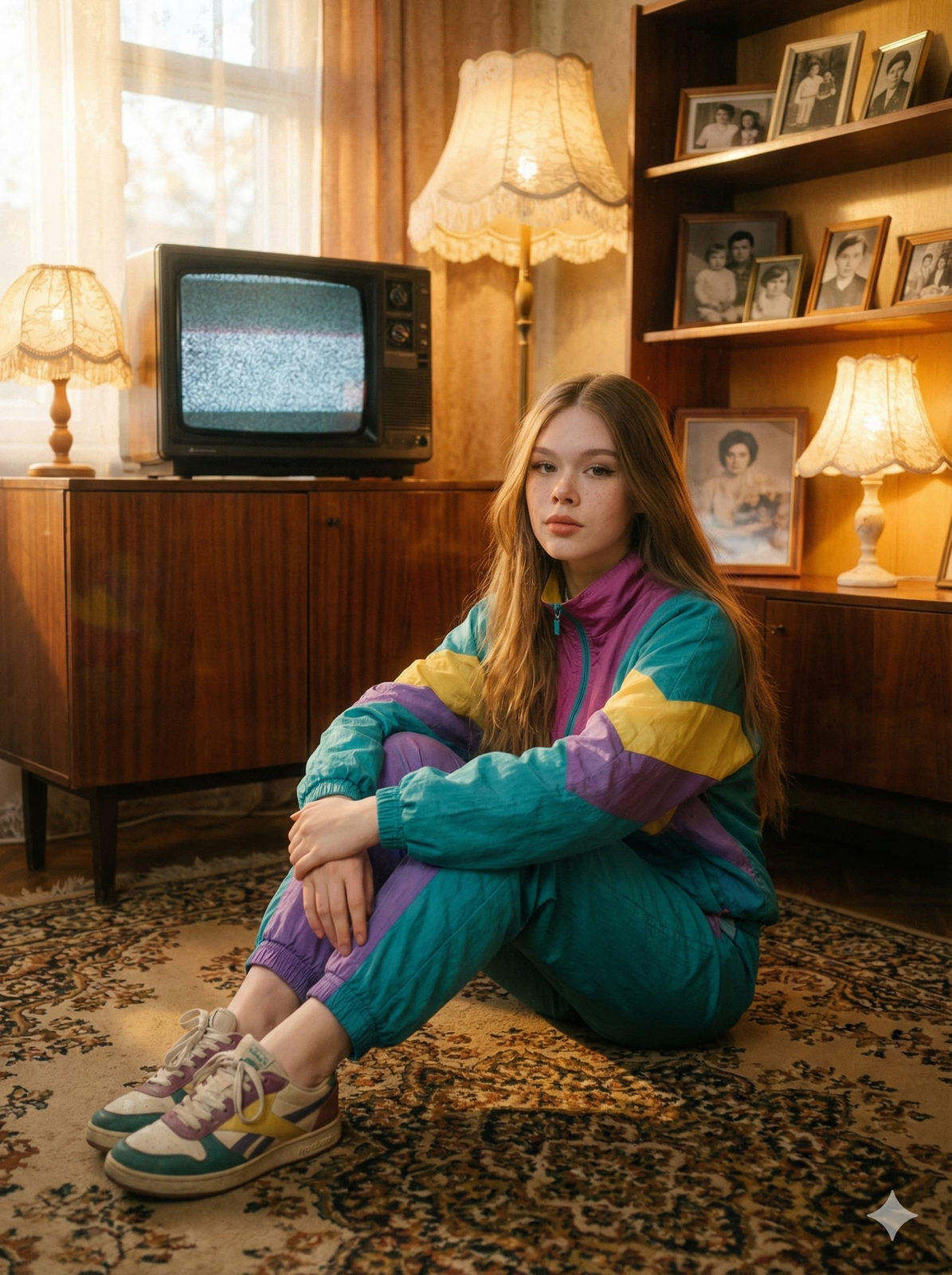 80s–90s living-room