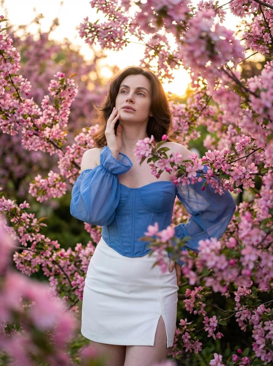 Blooming Pastel Serenity