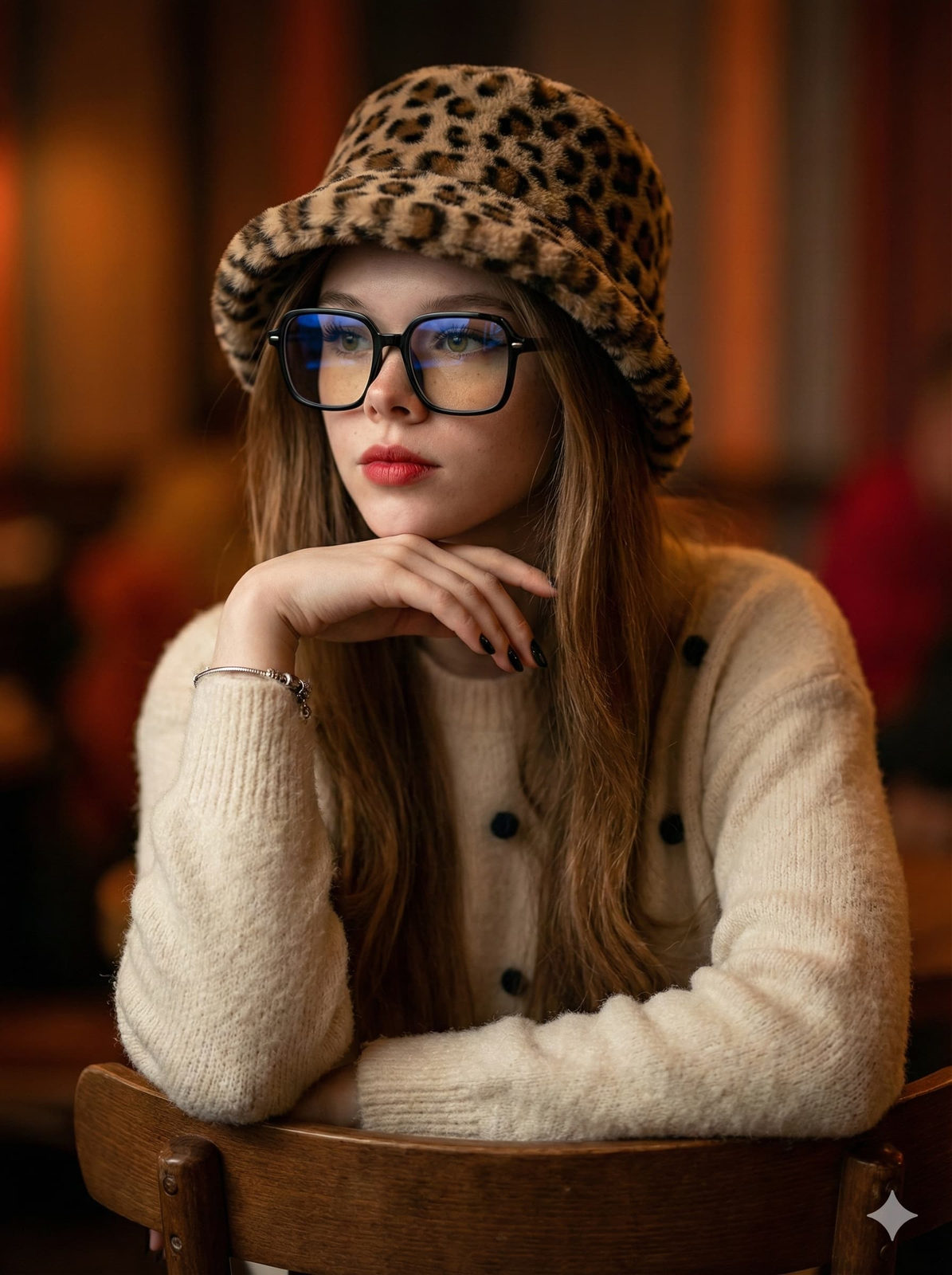 fluffy faux-fur