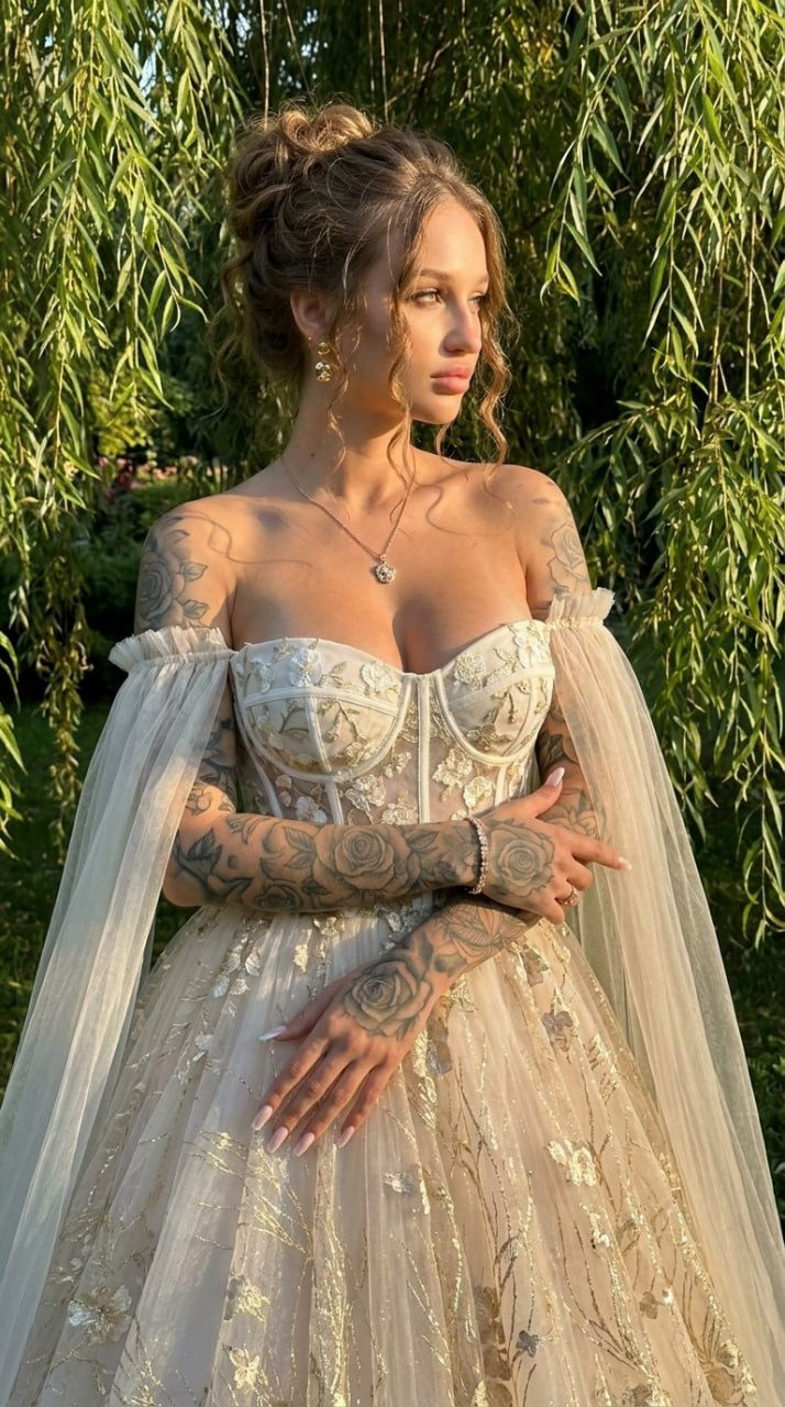 Golden Garden Corset