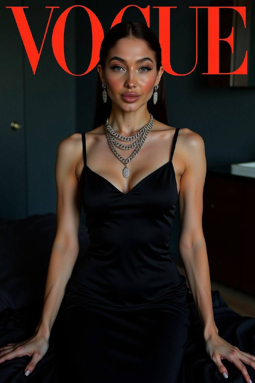 Vogue Cover Black Dress