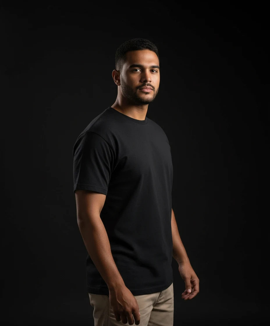Black Tee Side Light