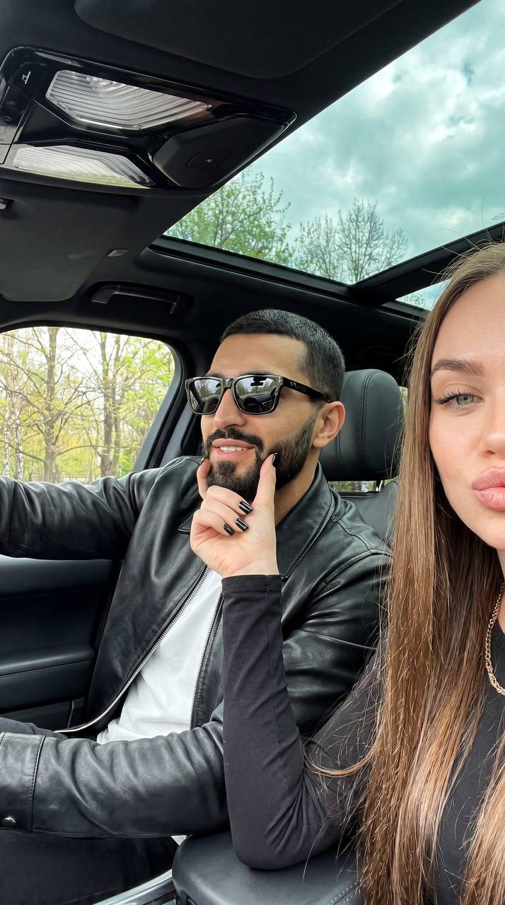 Modern Car Candid Duo
