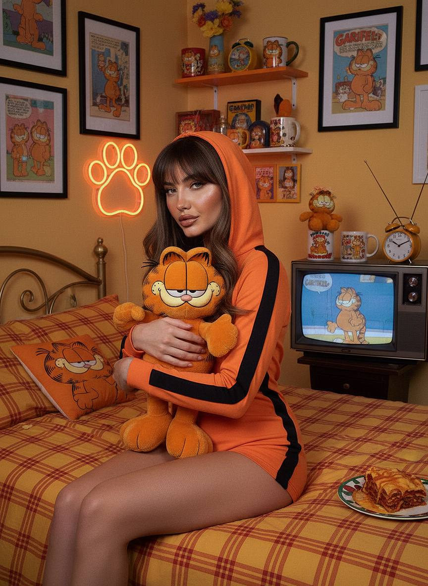 Retro Plush Bed