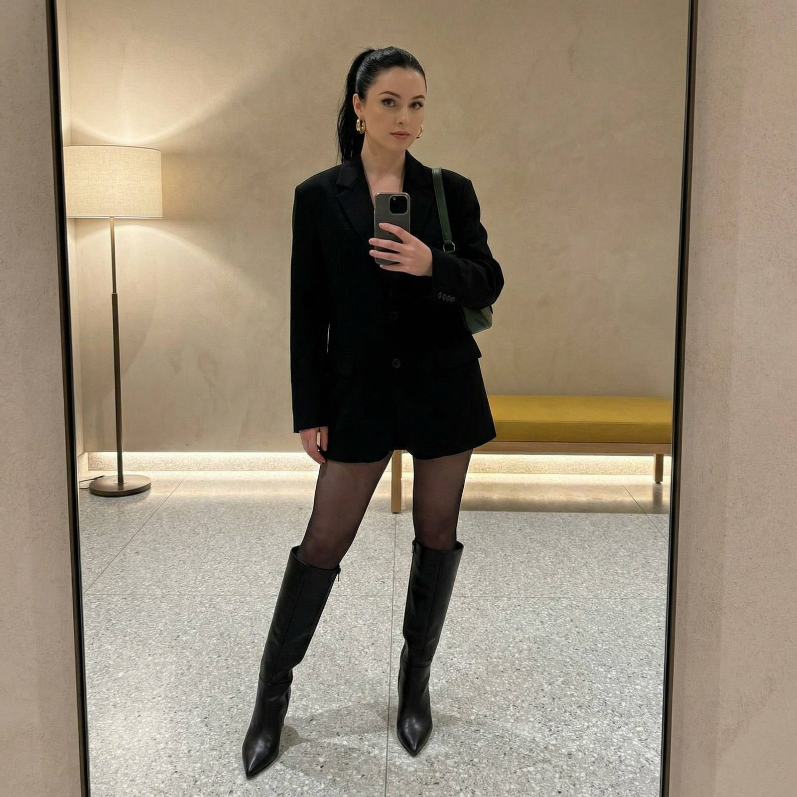 Minimalist Mirror Power