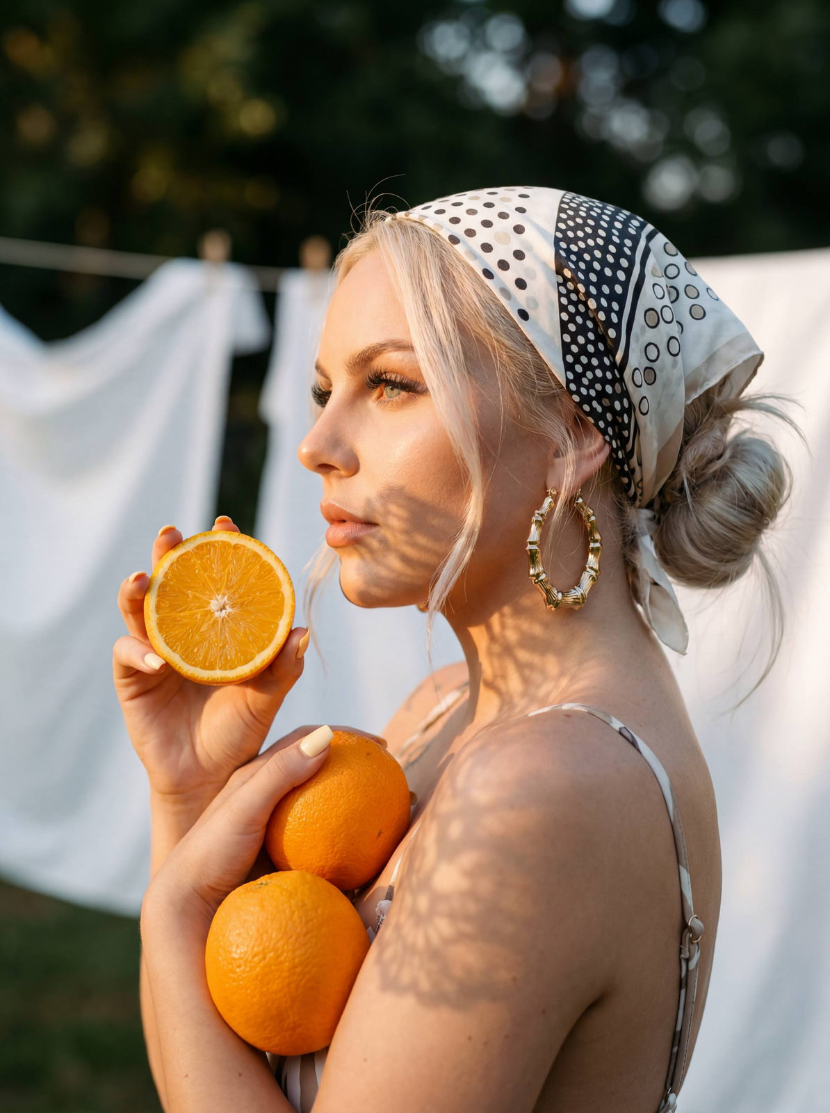 Golden Hour Citrus Reverie