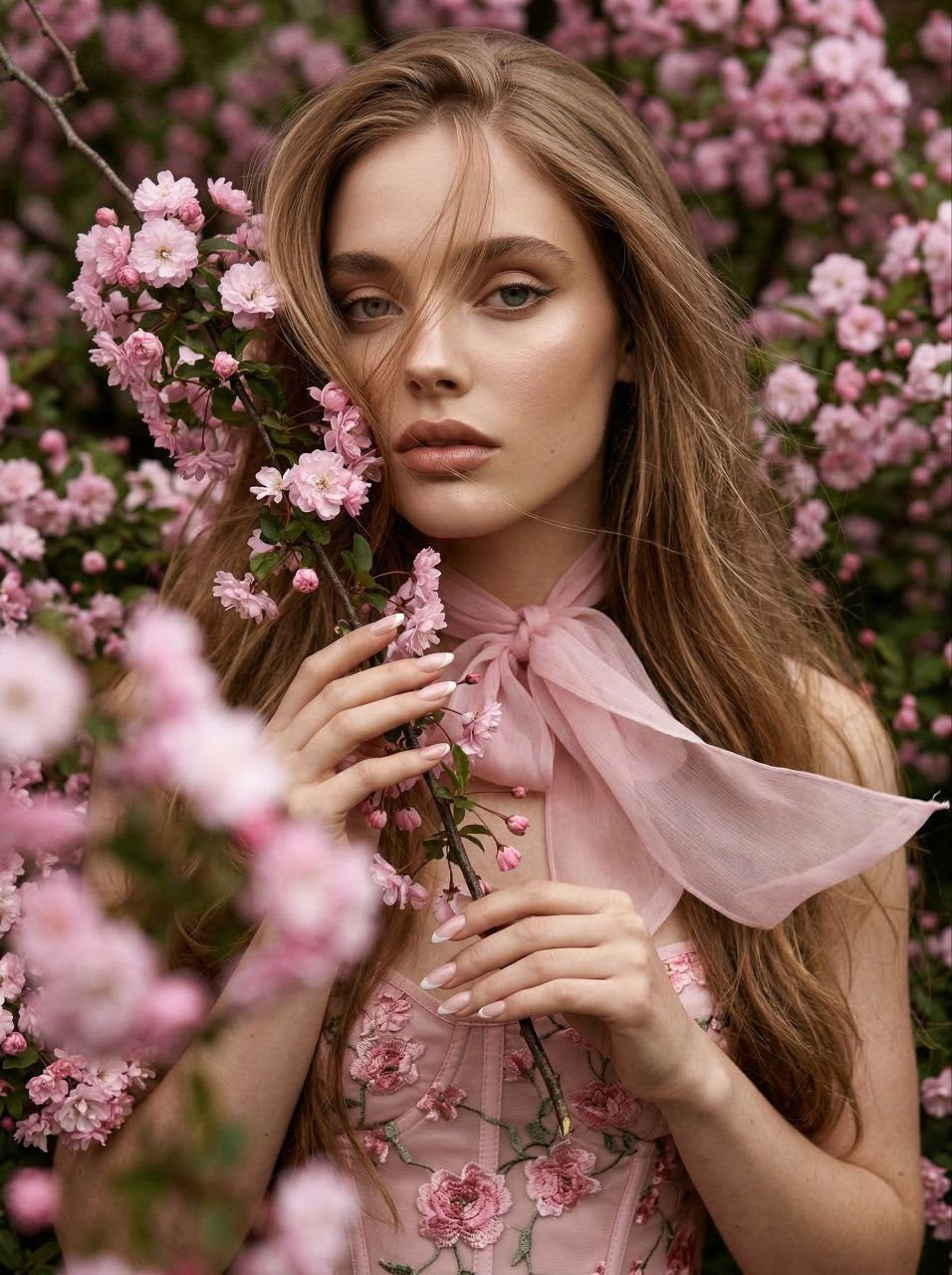 Blossoming Pastel Grace