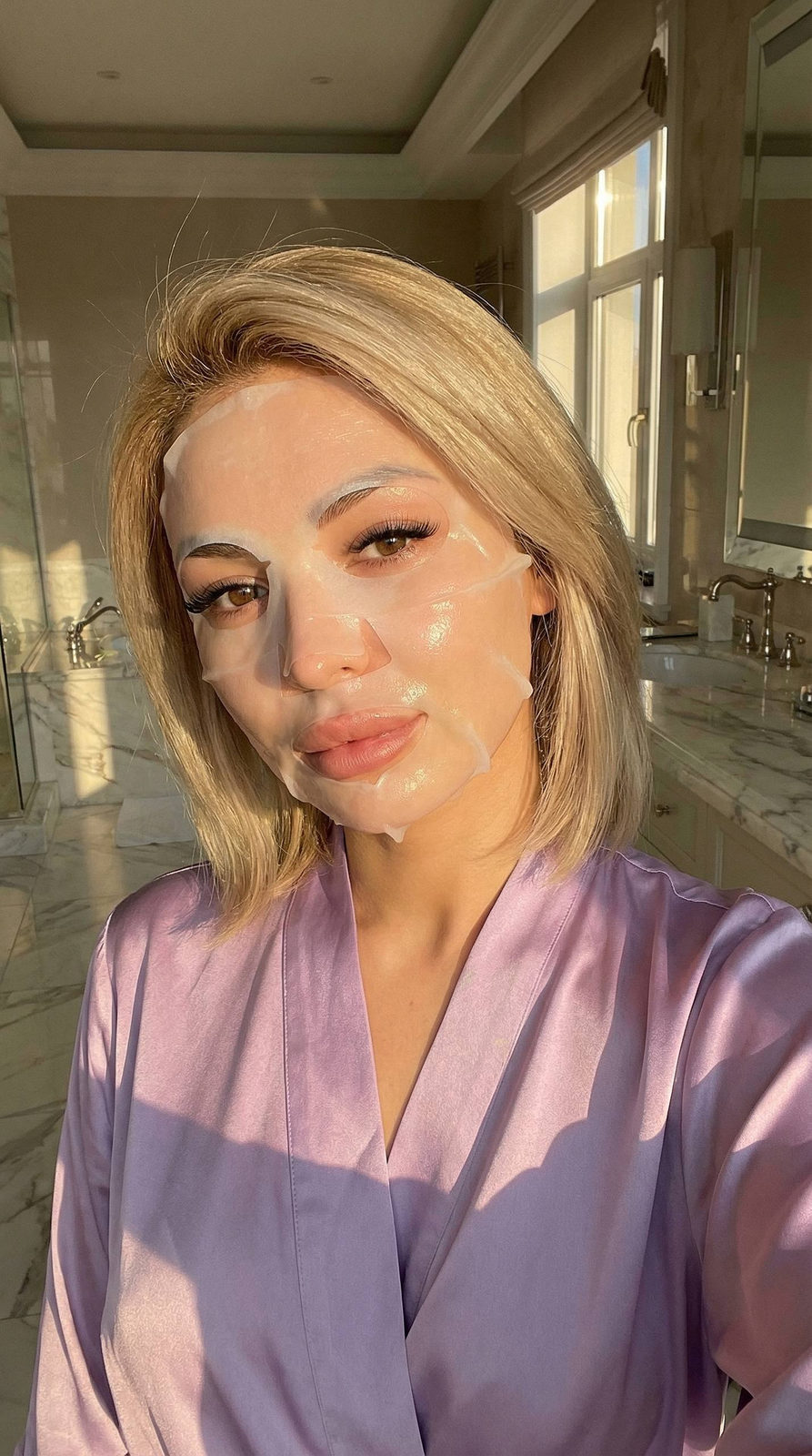 Lavender Morning Glow