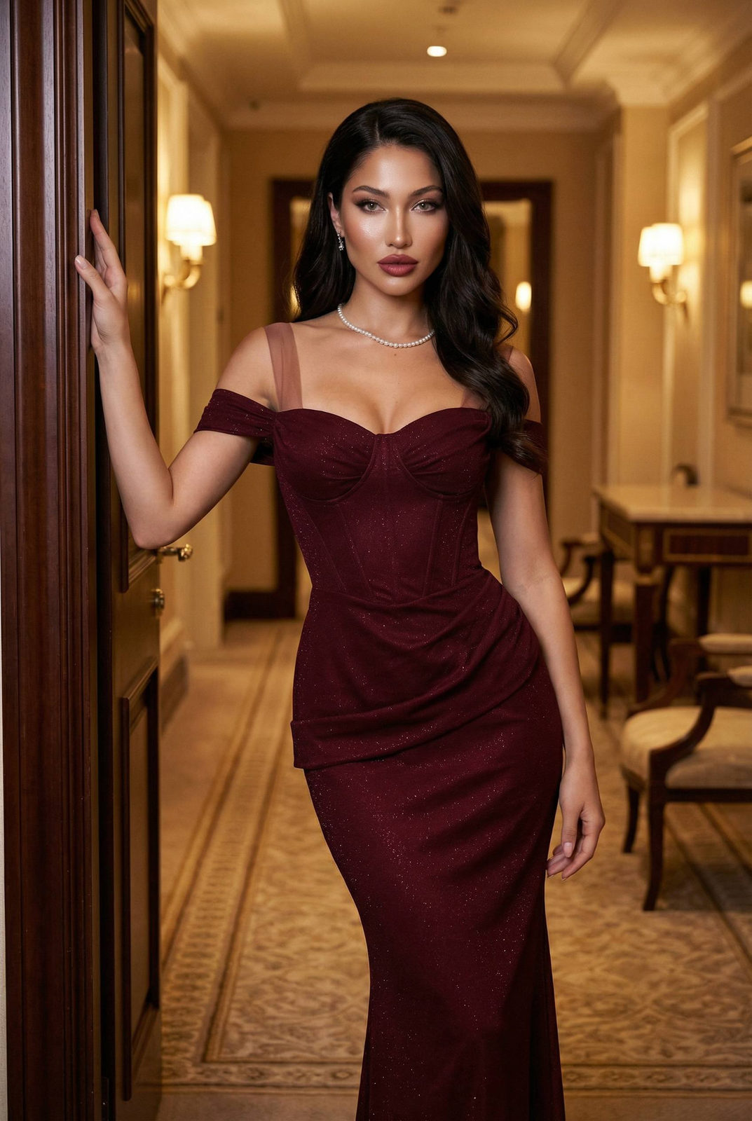 Burgundy Elegance