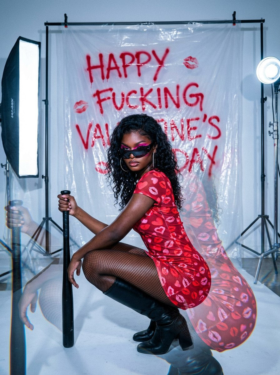 Crimson Dress Baseball Bat