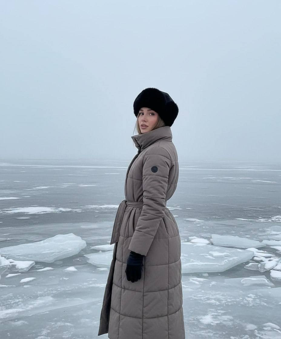 Frozen Lake Ushanka Coat