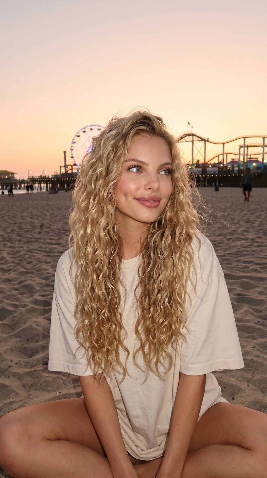 Golden Pier Beach Candid