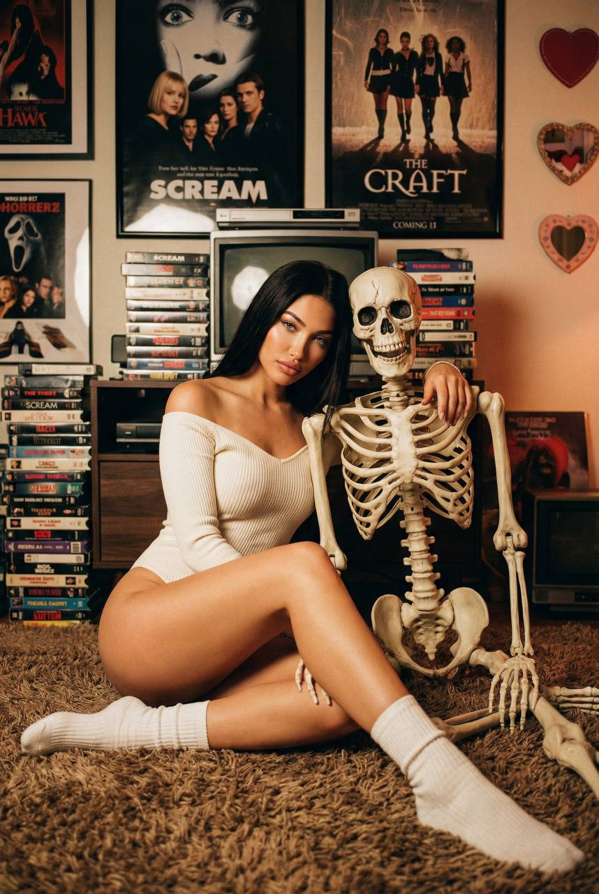 Nostalgic Skeletal Embrace
