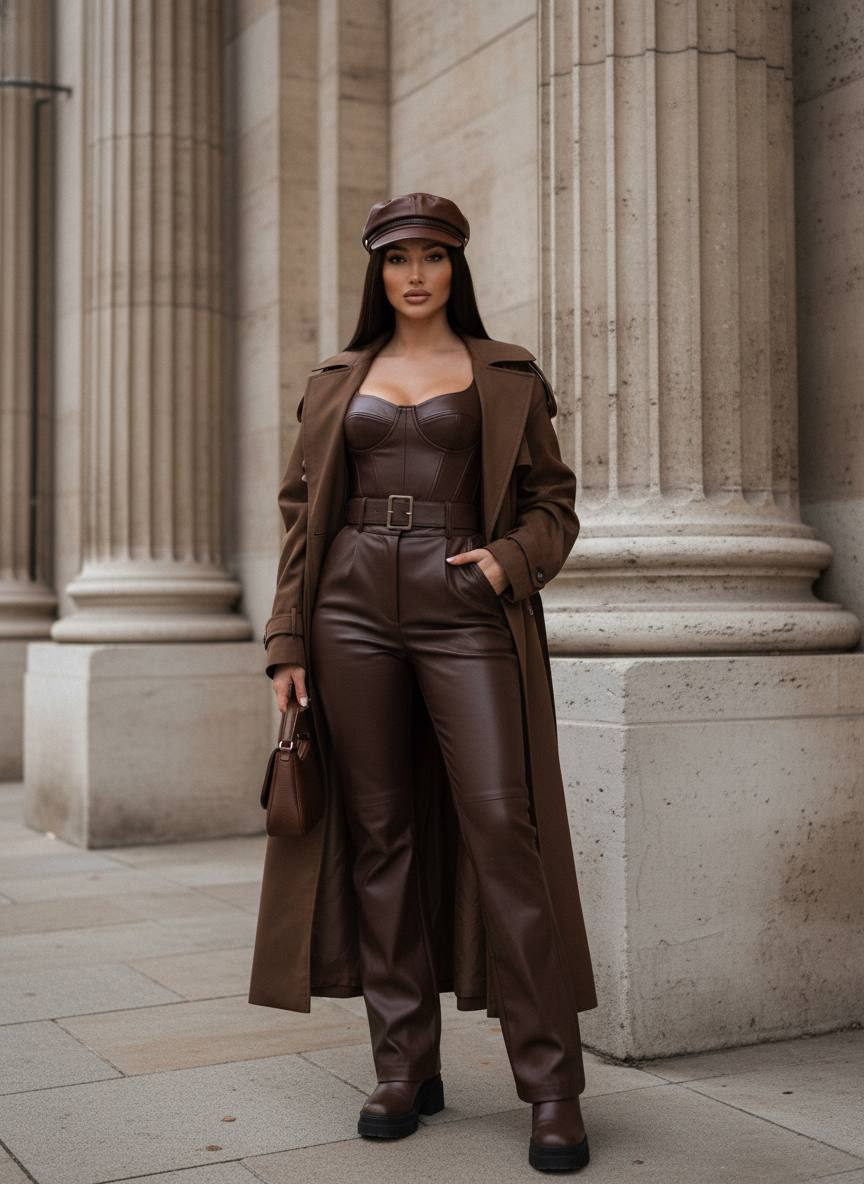 Mocha Street Elegance