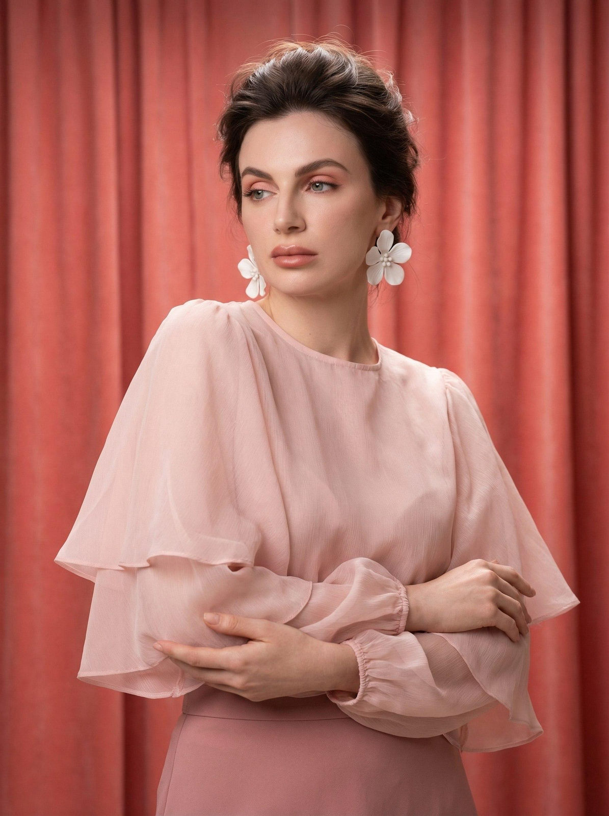 Blush Chiffon Grace