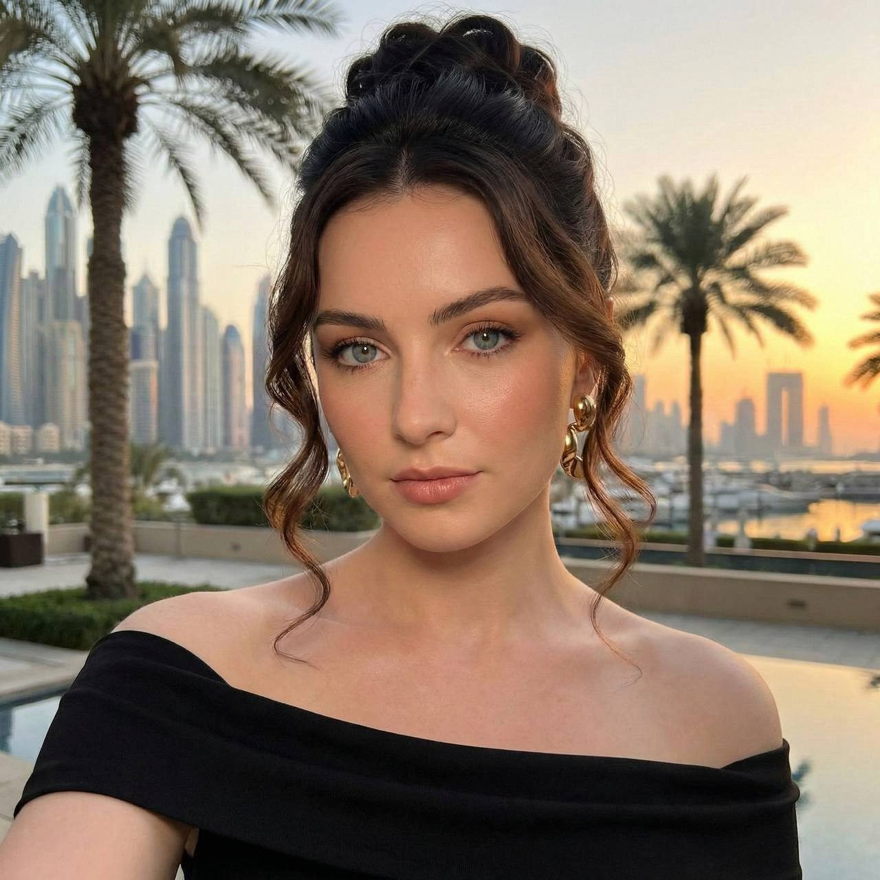 Black Top Resort Selfie