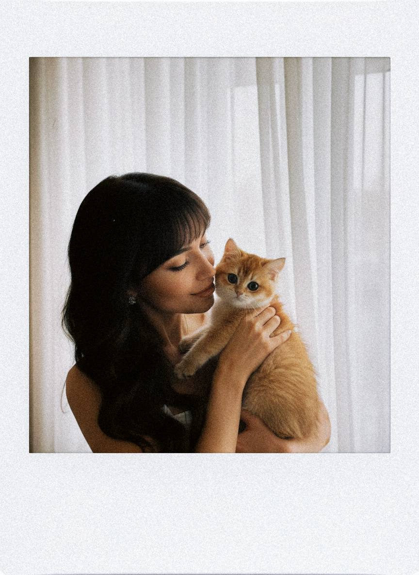 Polaroid снимок с вашим питомцем🤩