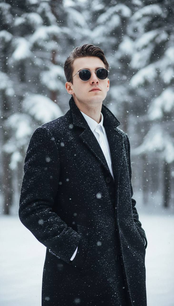 Snowy Forest Coat