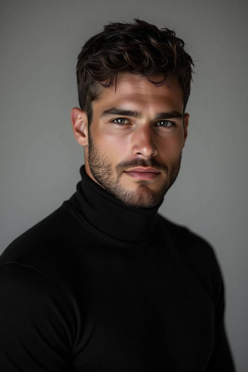Black Turtleneck Rembrandt