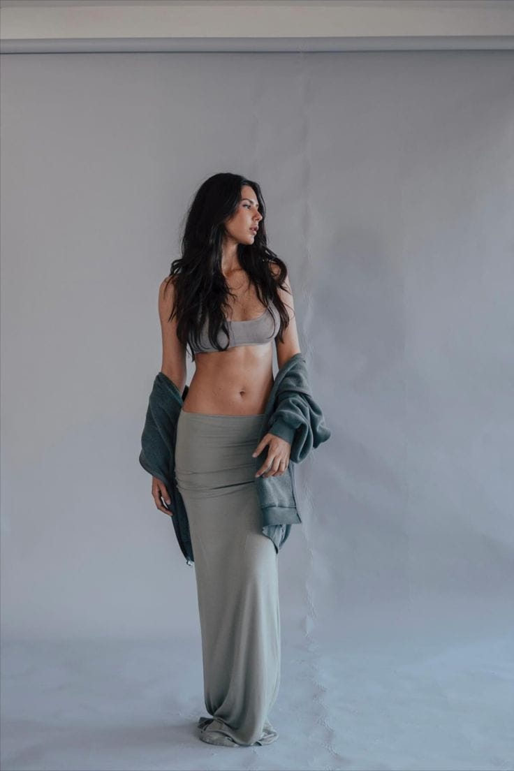 Metallic Purple Two-Piece