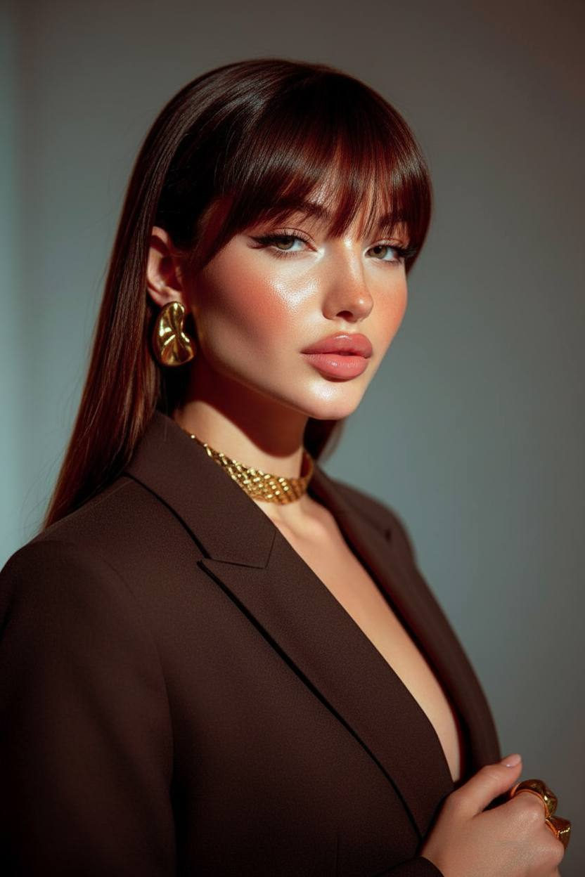 Chocolate Brown Blazer
