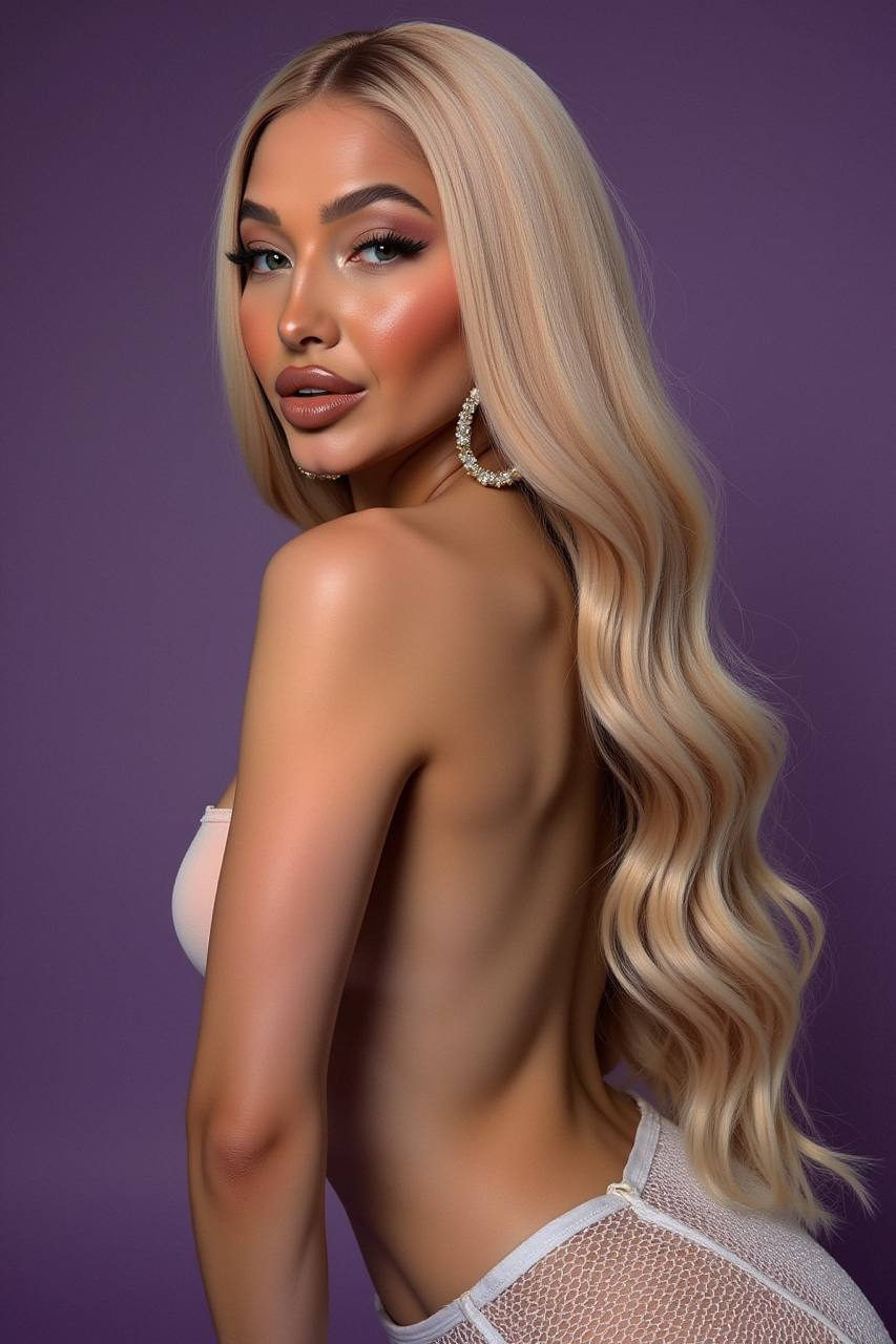 Glossy Retro Glam
