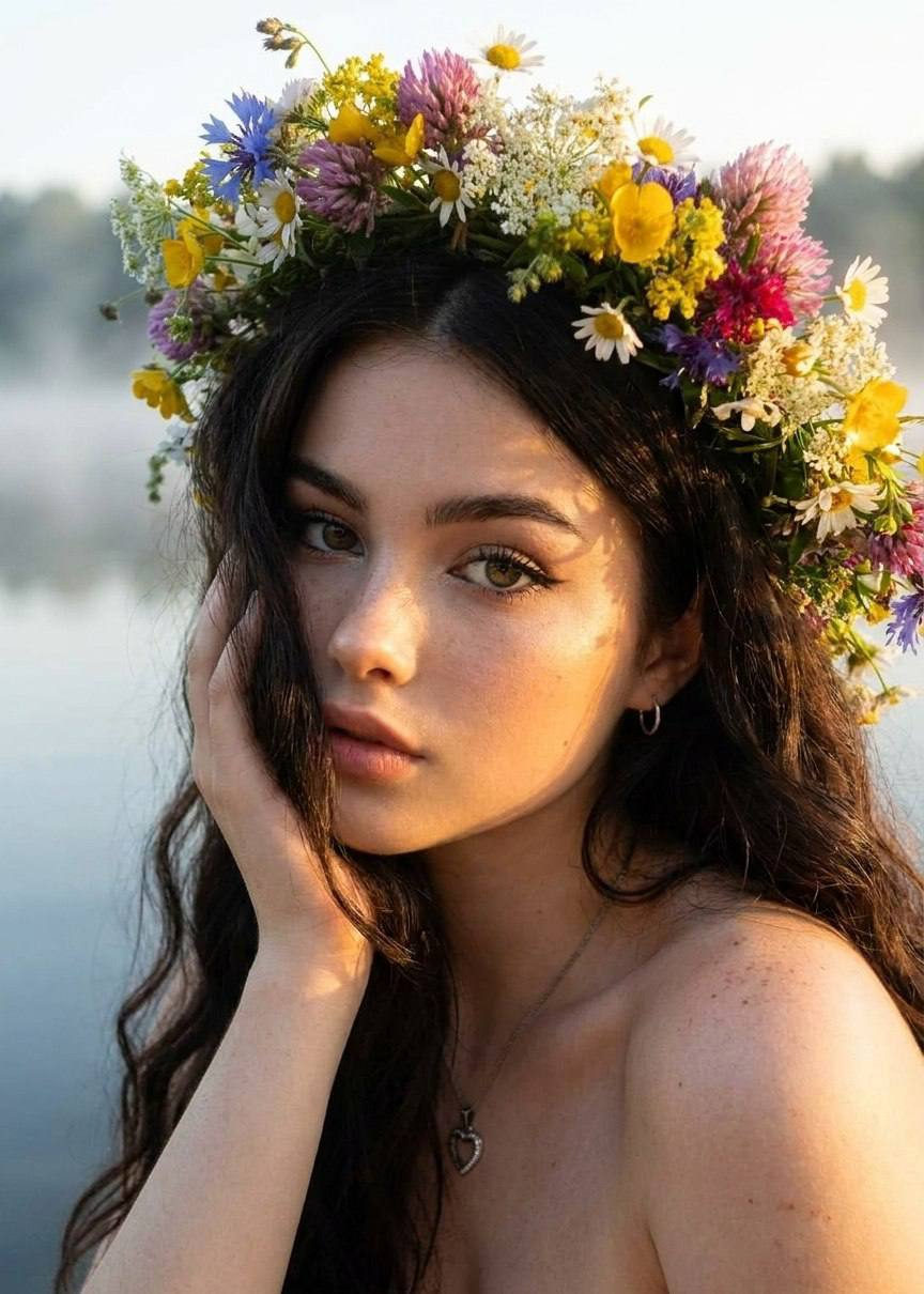 Wildflower Crown Lakeside