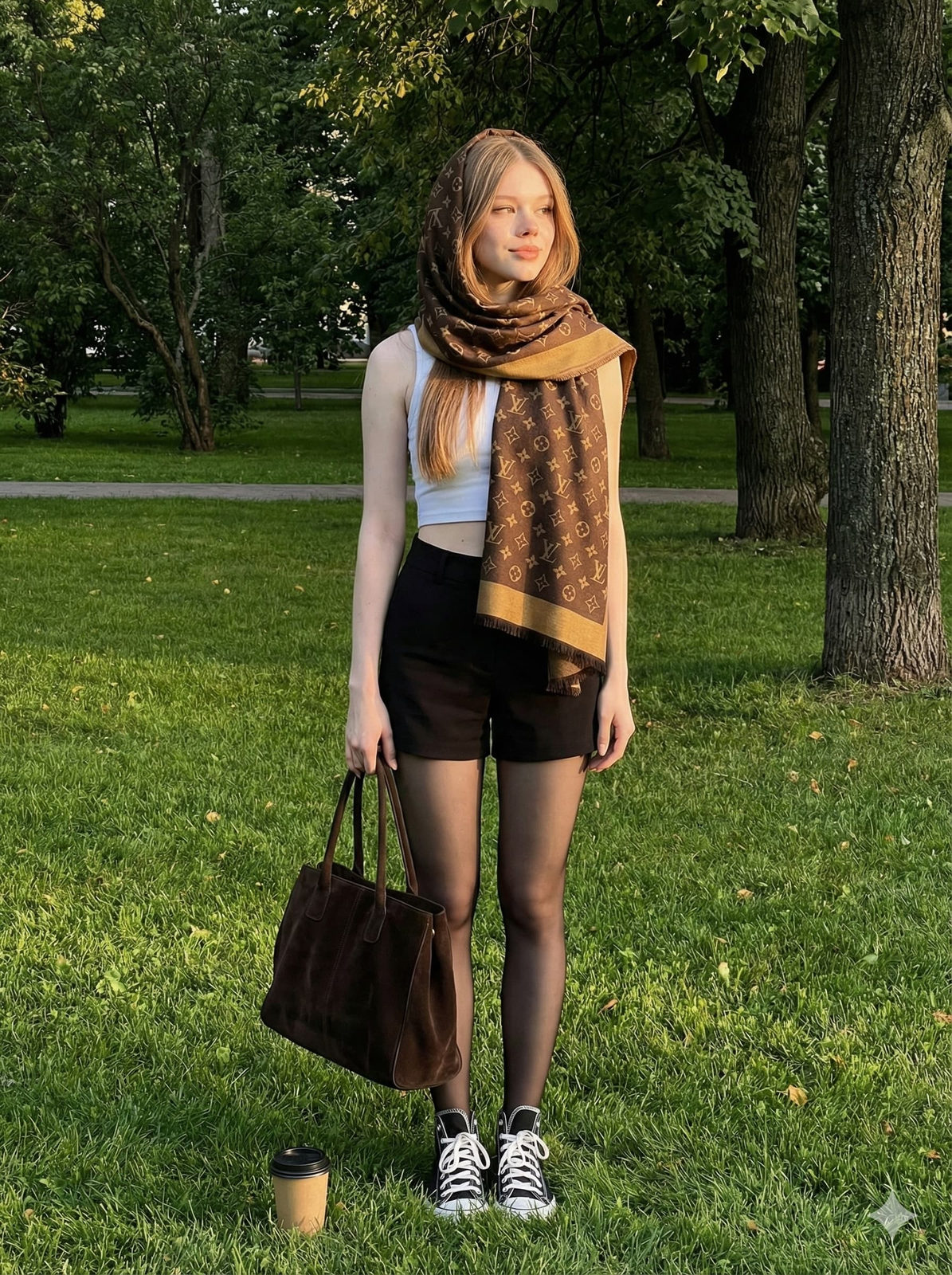 female fashion model