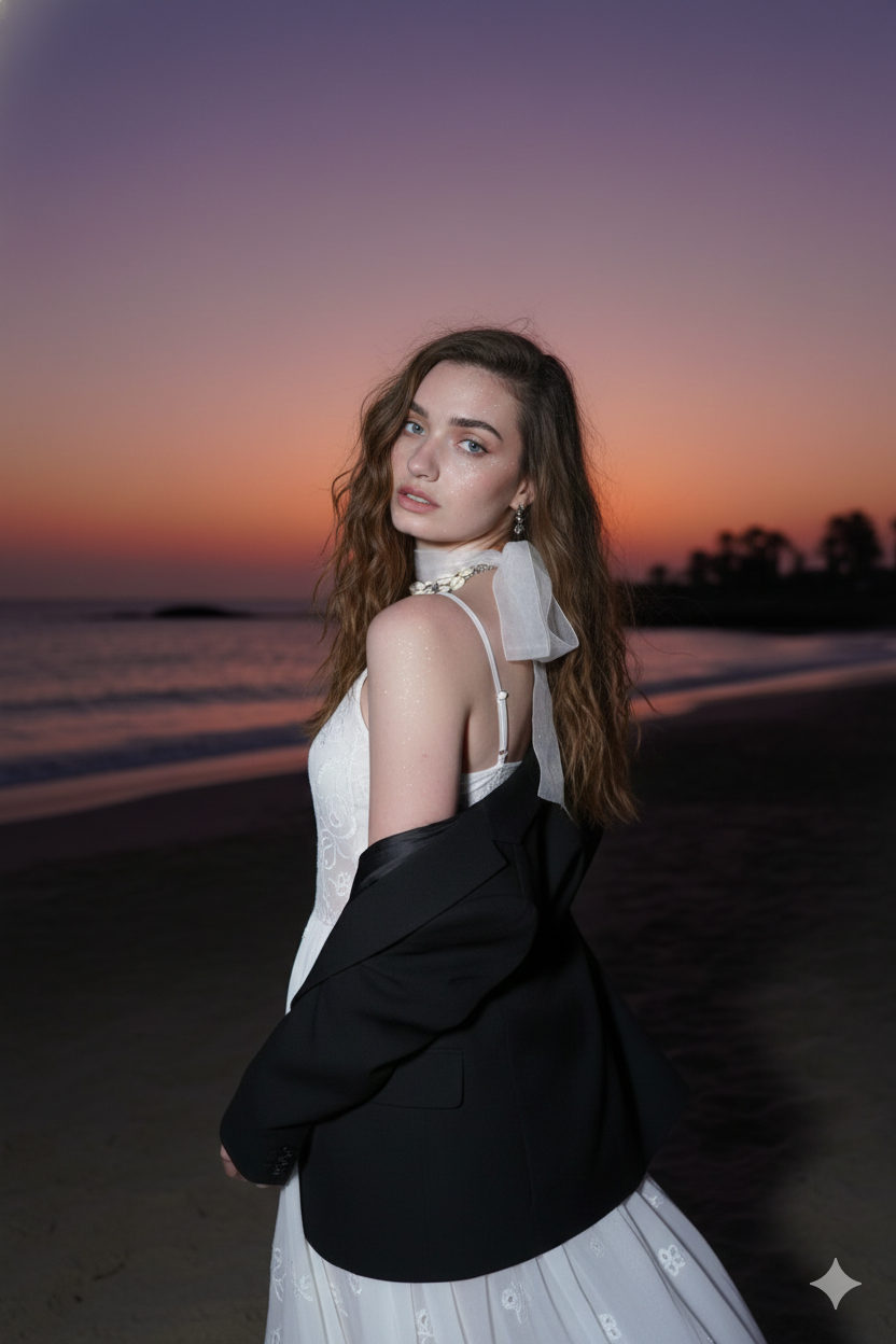 Sunset Flash Glow Blazer