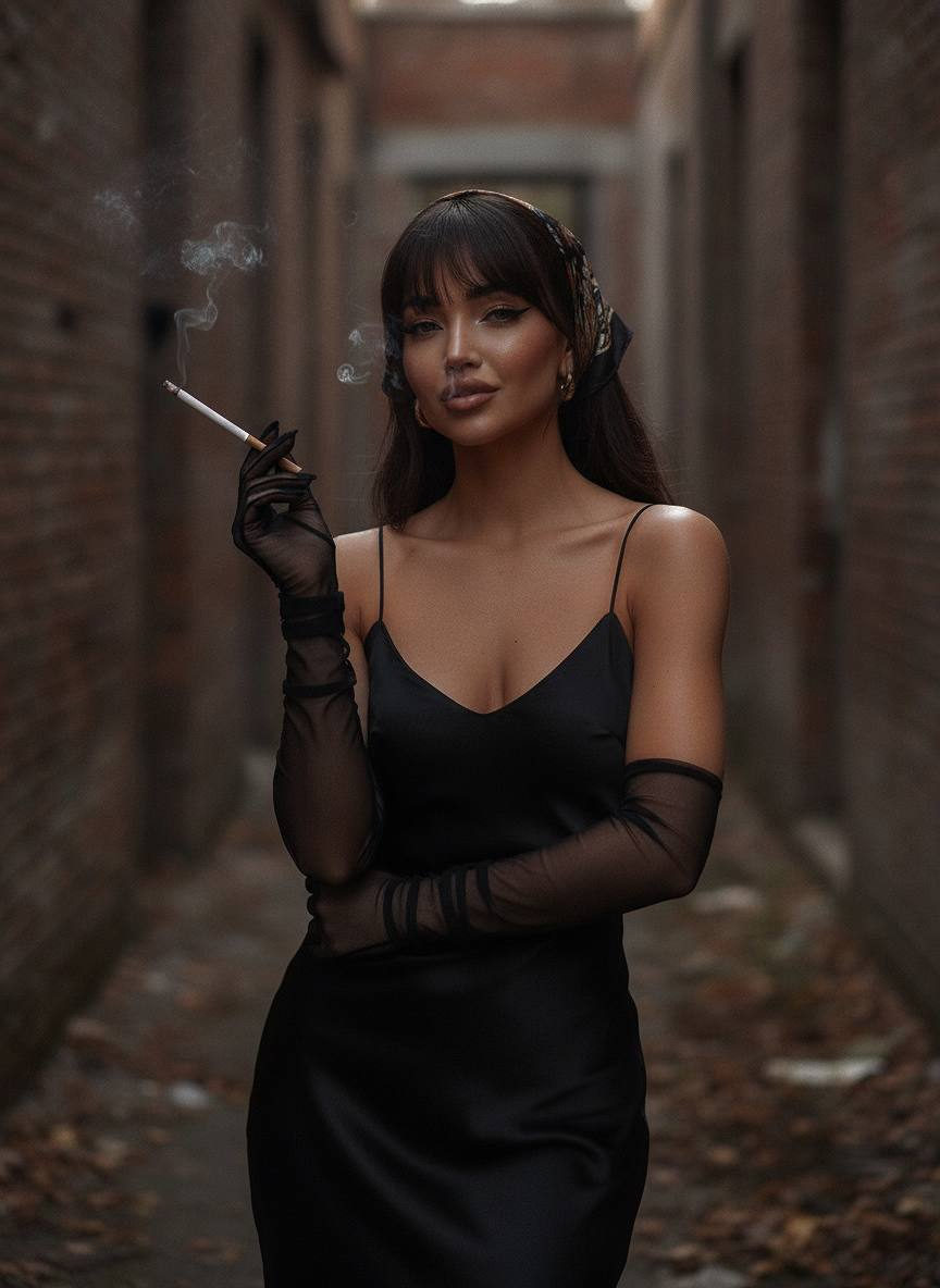 Old-Town Noir Muse