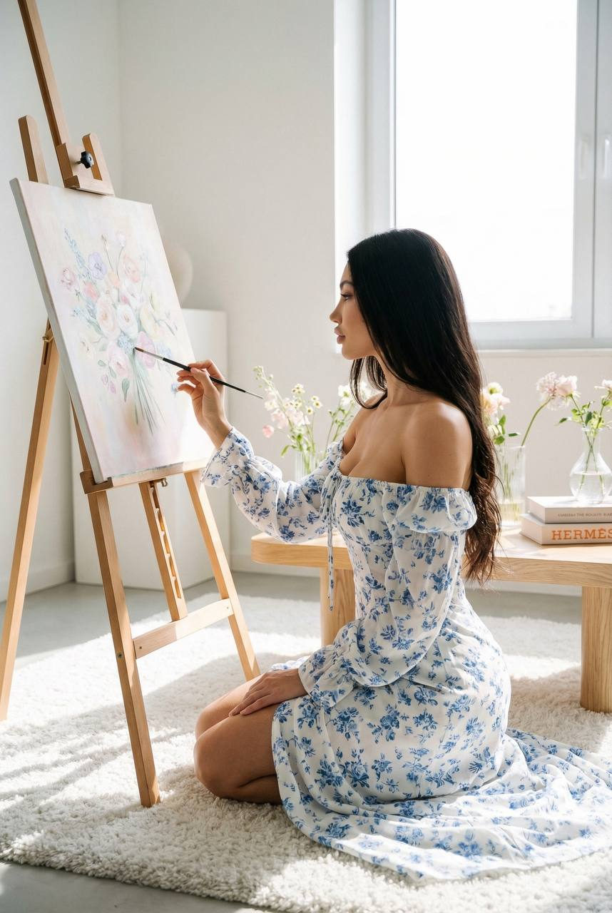 Airy Floral Grace