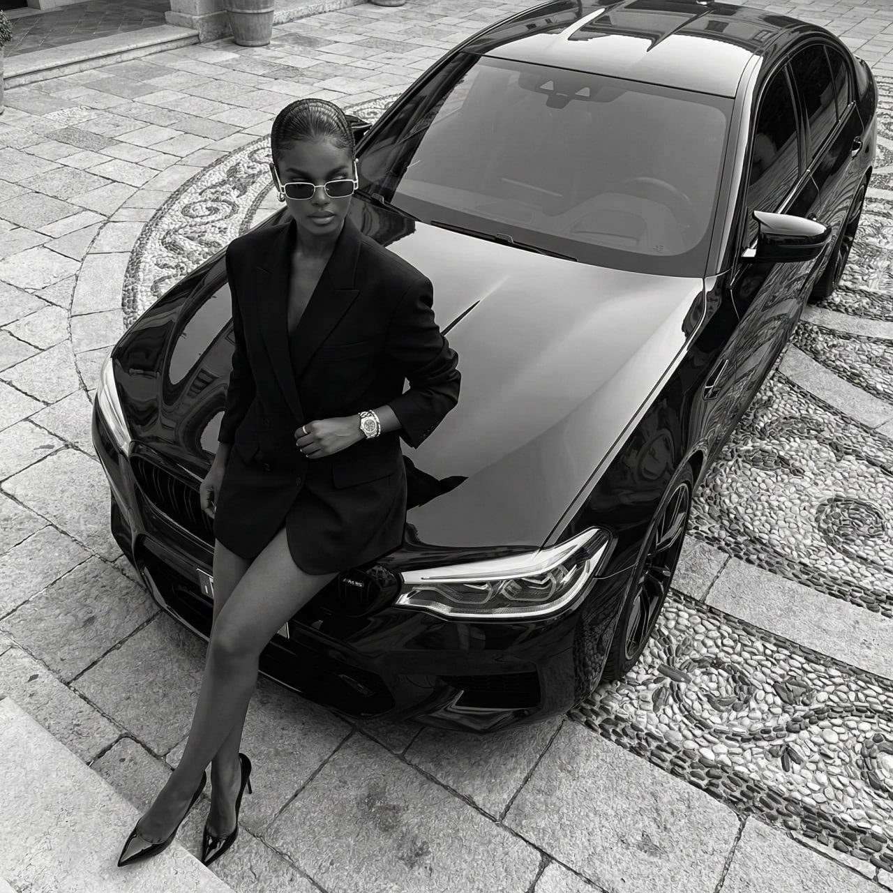 Monochrome Geometric Luxury
