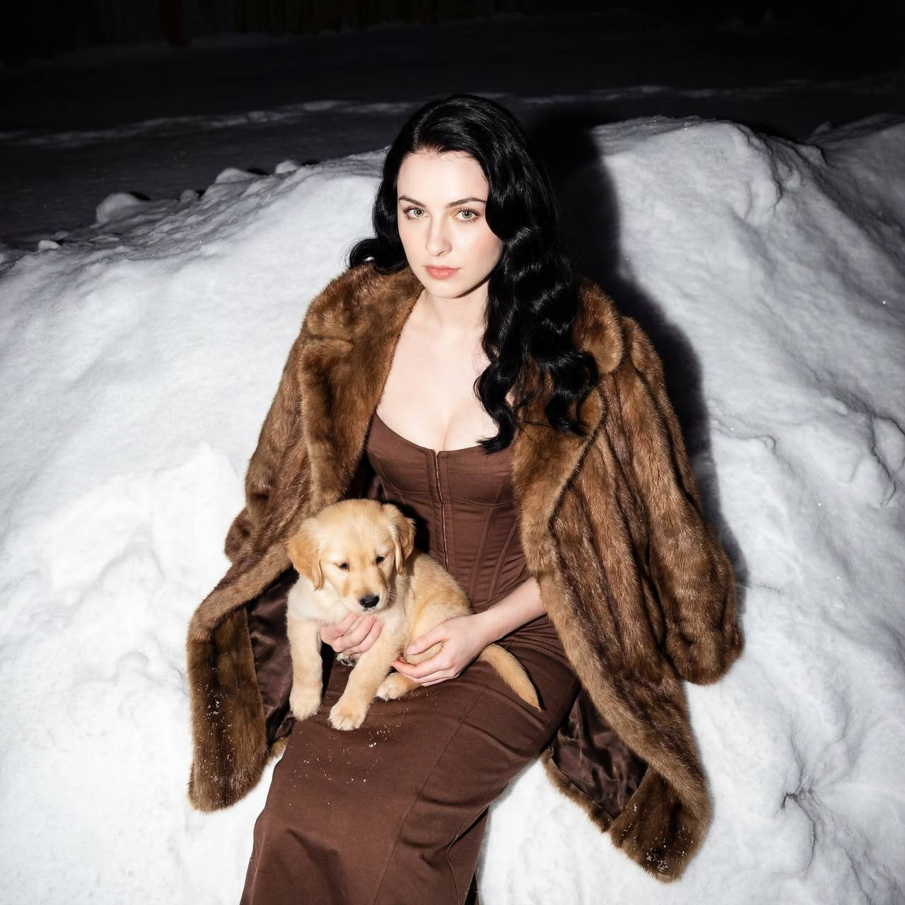 Snowdrift Fur Coat Puppy