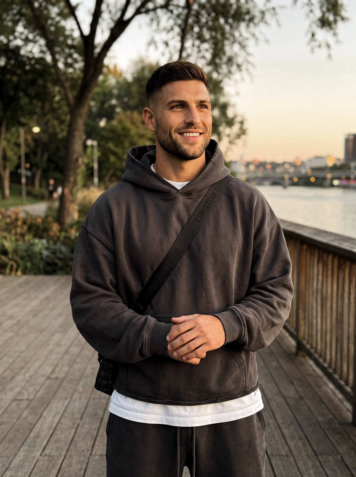 Sunset Park Sweatshirt Portrait