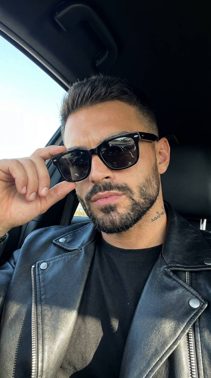 Confident Car Interior Portrait