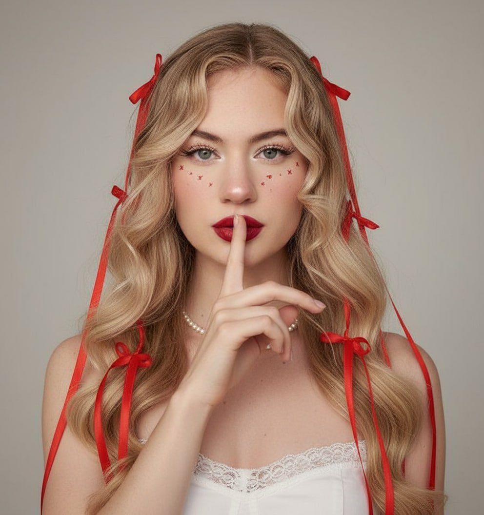 Ribbon Portrait